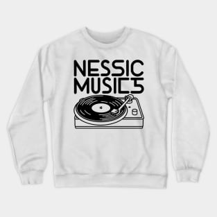 Nessie Beats: The Vinyl Revival Crewneck Sweatshirt